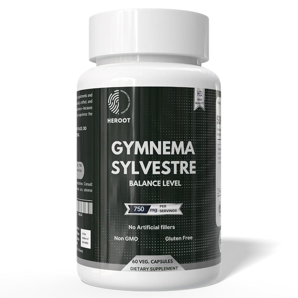 Heroot Gymnema Sylvestre Extract 350 mg - 60 Capsules