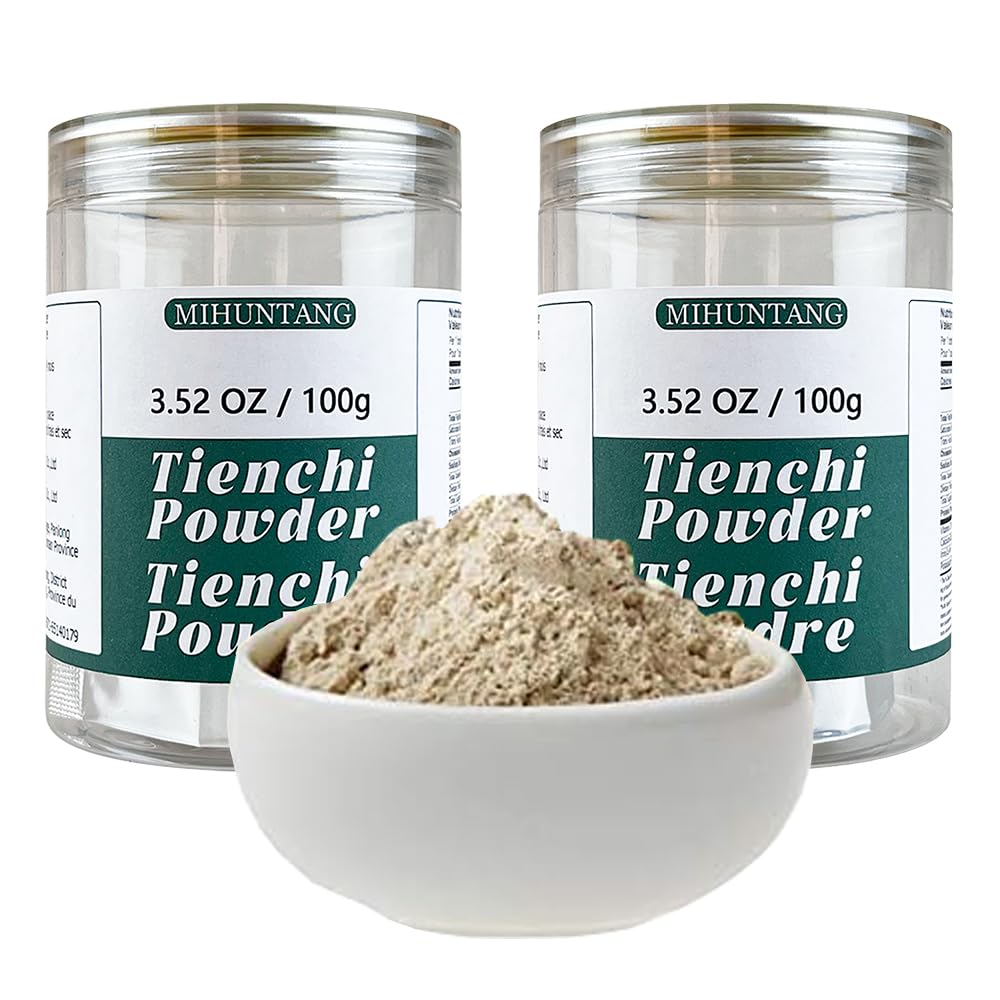 MIHUNTANG Tienchi Panax Notoginseng Powder - 100g x 2