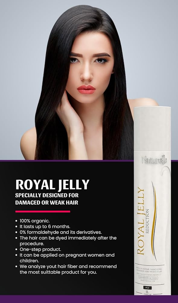 Naturelle Cosméticos Keratin Royal Jelly Reduction - 33.81 Fl Oz - image 3