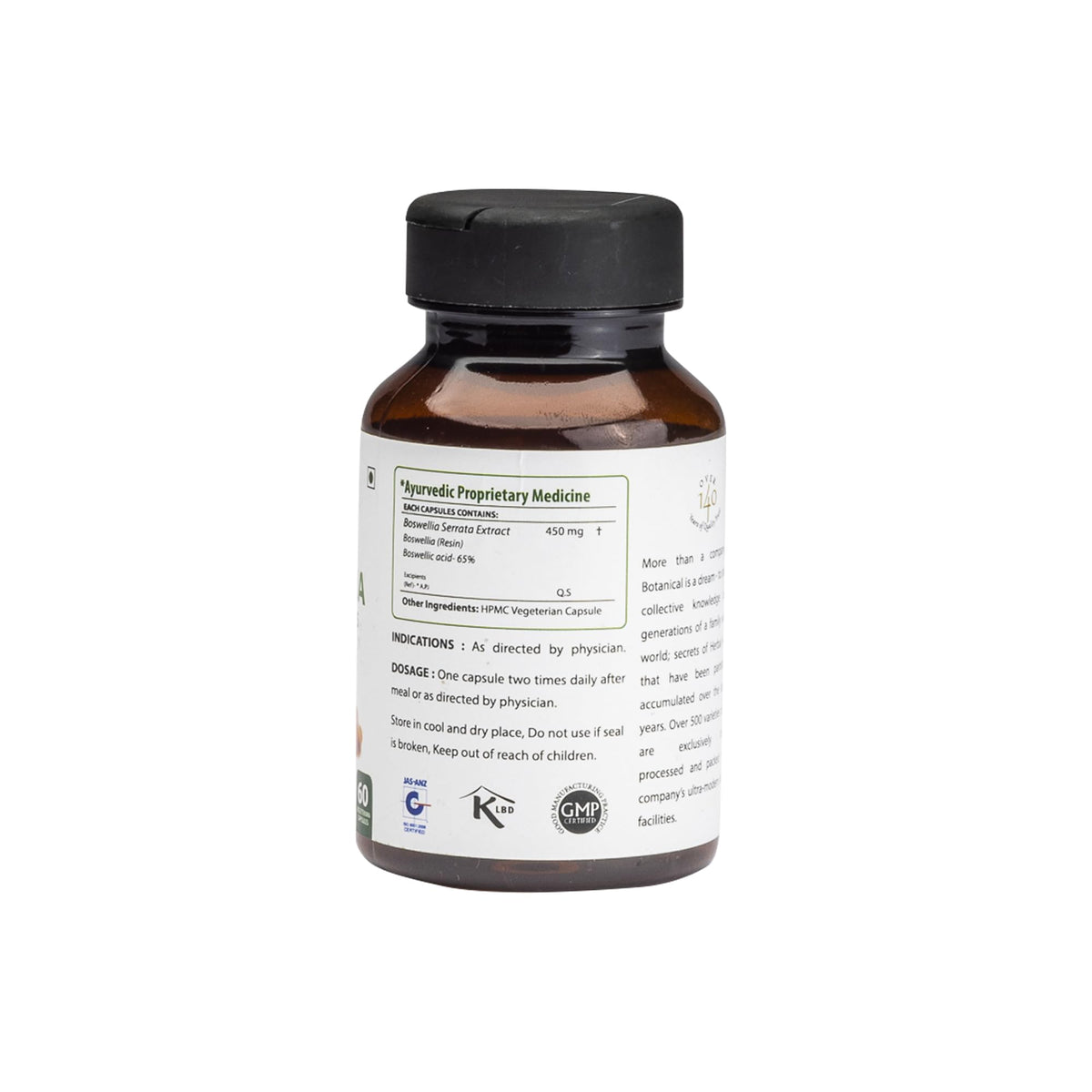 bixa BOTANICAL Boswellia Serrata Extract 65% Boswellic Acid - image 5