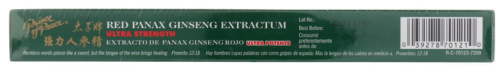 Prince Of Peace Red Panax Ginseng Extractum Ultra Strength - 10 Bottles - image 9