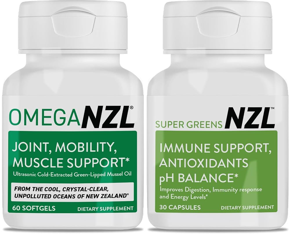 OMEGANZL Omega-3 Green-Lipped Mussel Oil Joint Support - 60 Softgels