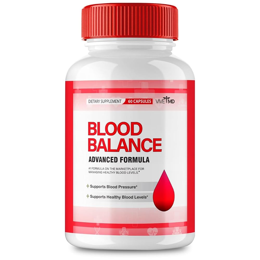 VIVE MD Blood Balance Supplement Extra Strength - 60 Capsules
