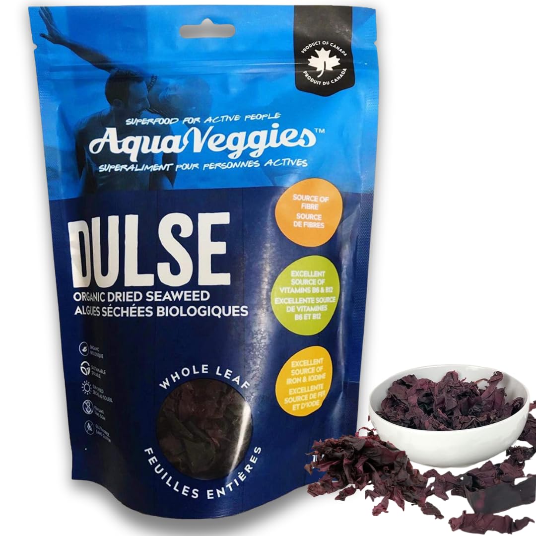 Aqua Veggies Organic Atlantic Dulse Whole Leaf - 113g