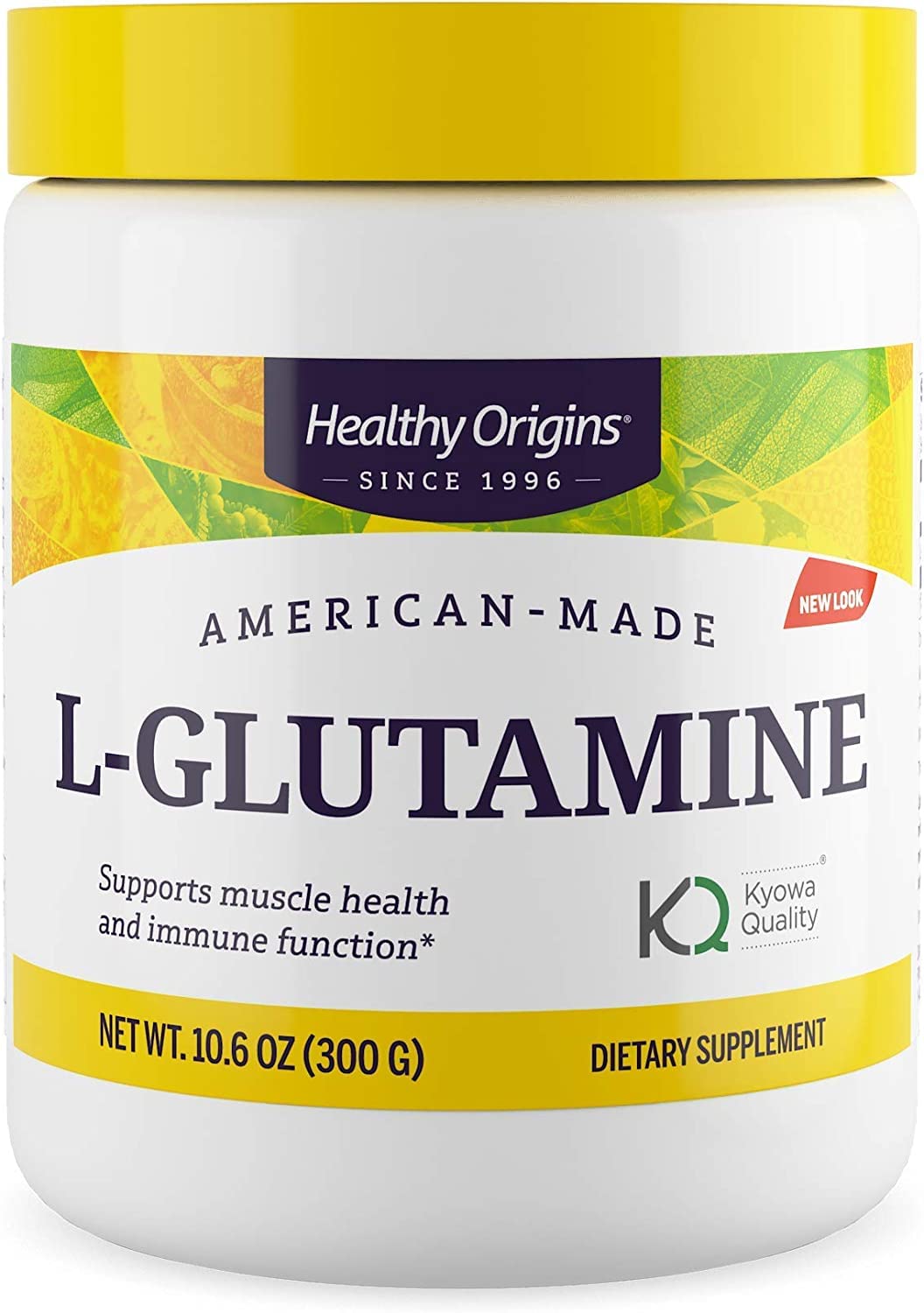 Healthy Origins L-Glutamine Powder 5000 mg - 300g