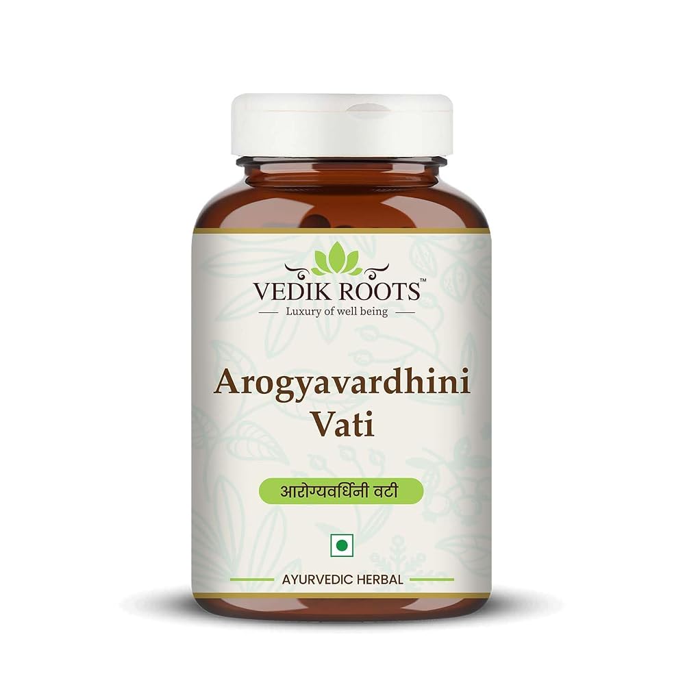 VEDIKROOTS Arogyavardhini Vati Liver Support Tablets - 120 Tablets