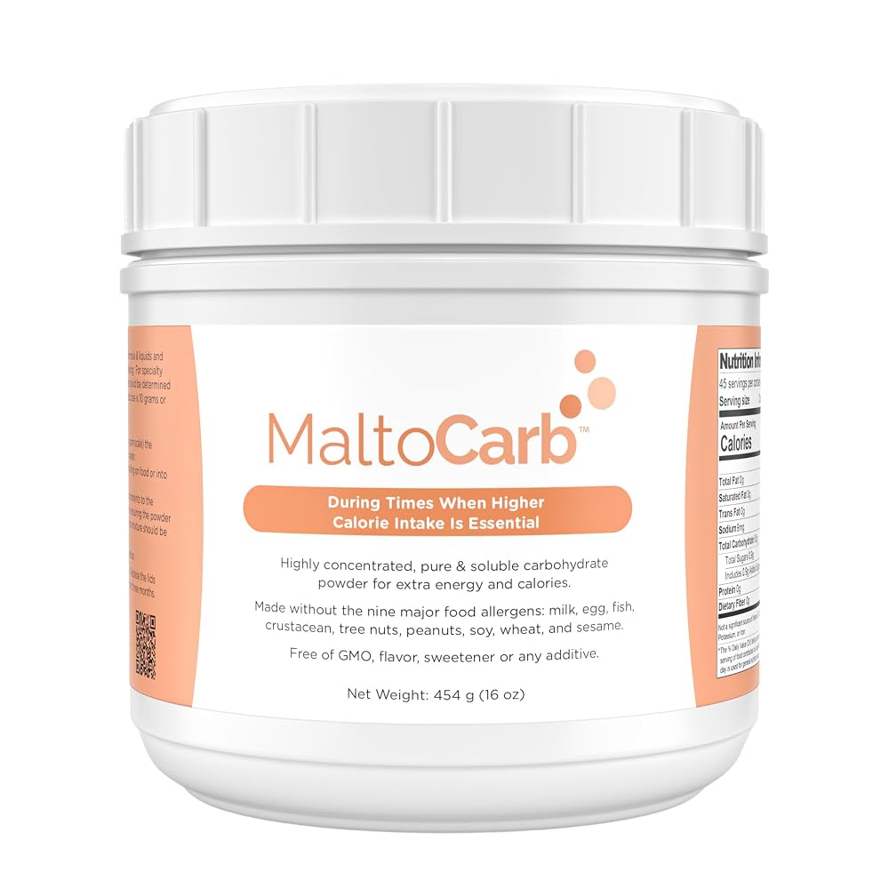 Solace Nutrition MaltoCarb Maltodextrin Carbohydrate Powder - 454g