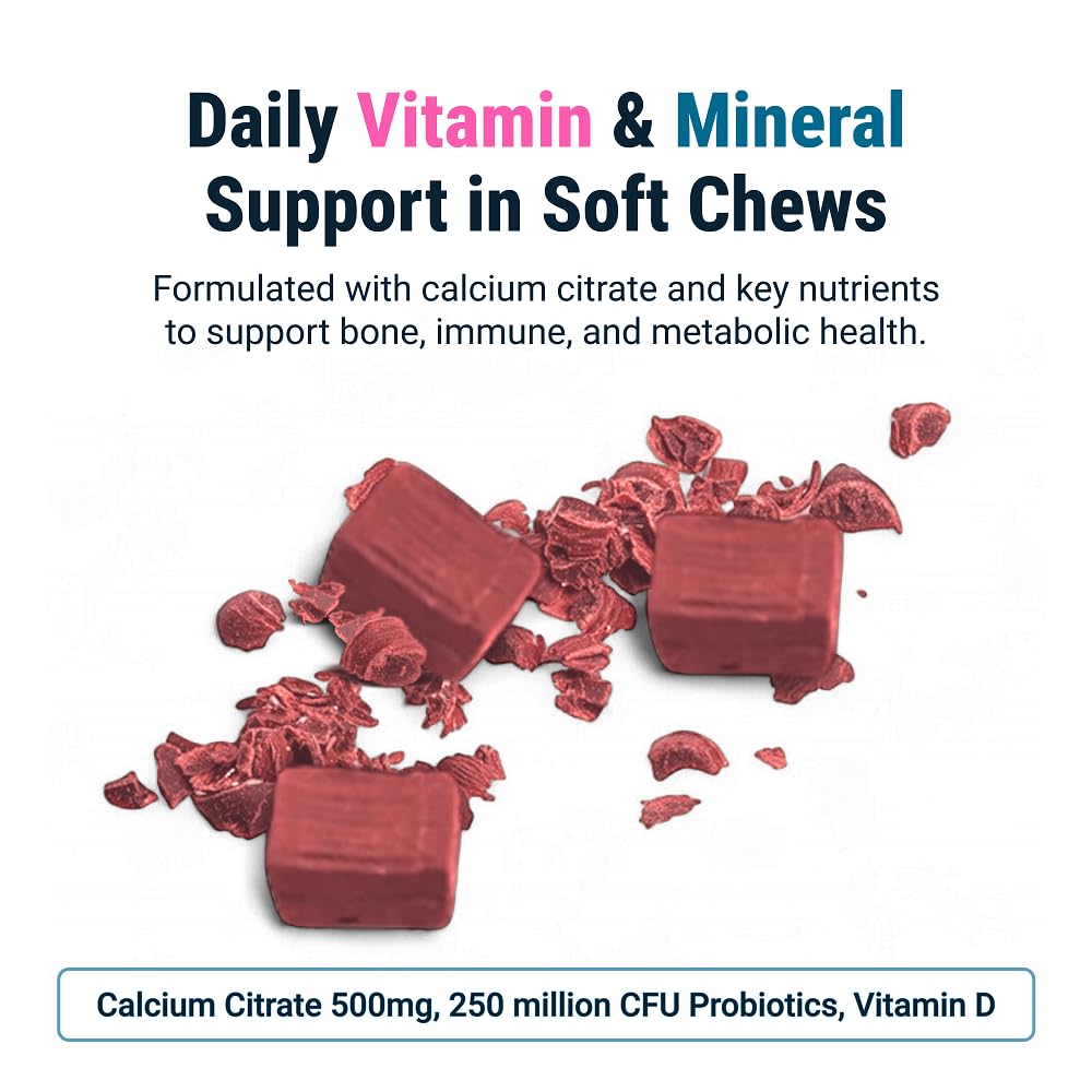 BariatricPal Sugar-Free Calcium Citrate Soft Chews 500mg