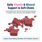 BariatricPal Sugar-Free Calcium Citrate Soft Chews 500mg