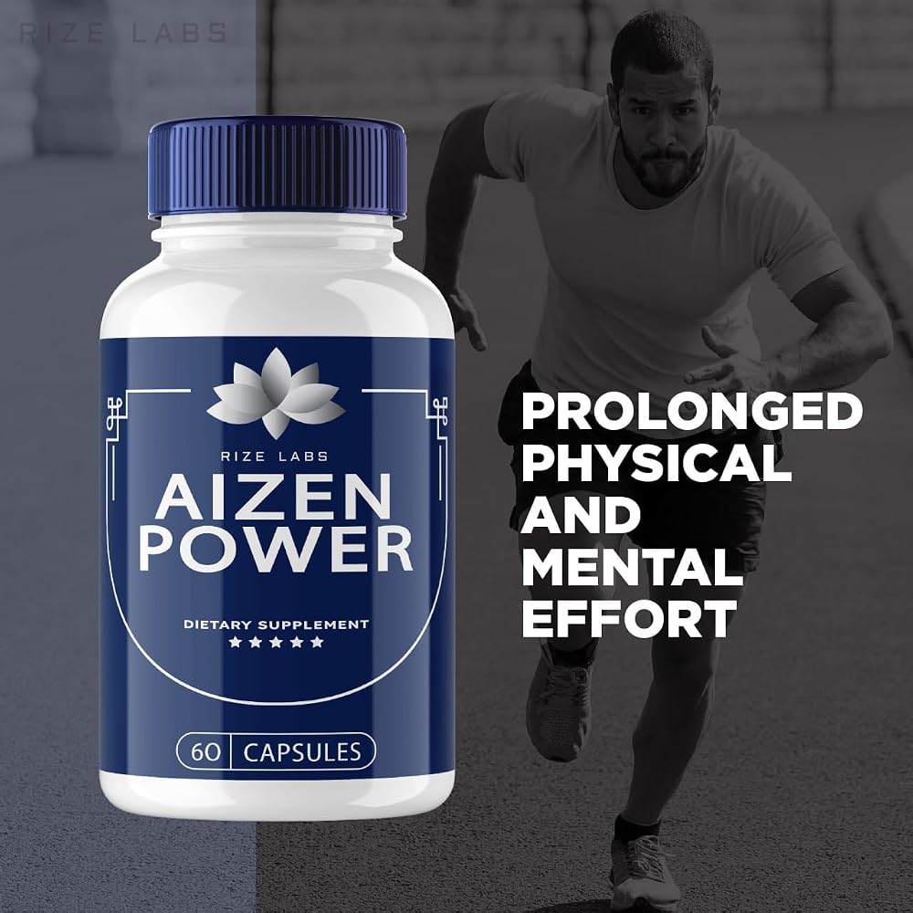 rize labs Aizen Power for Men Energy & Performance - 60 Capsules - image 2