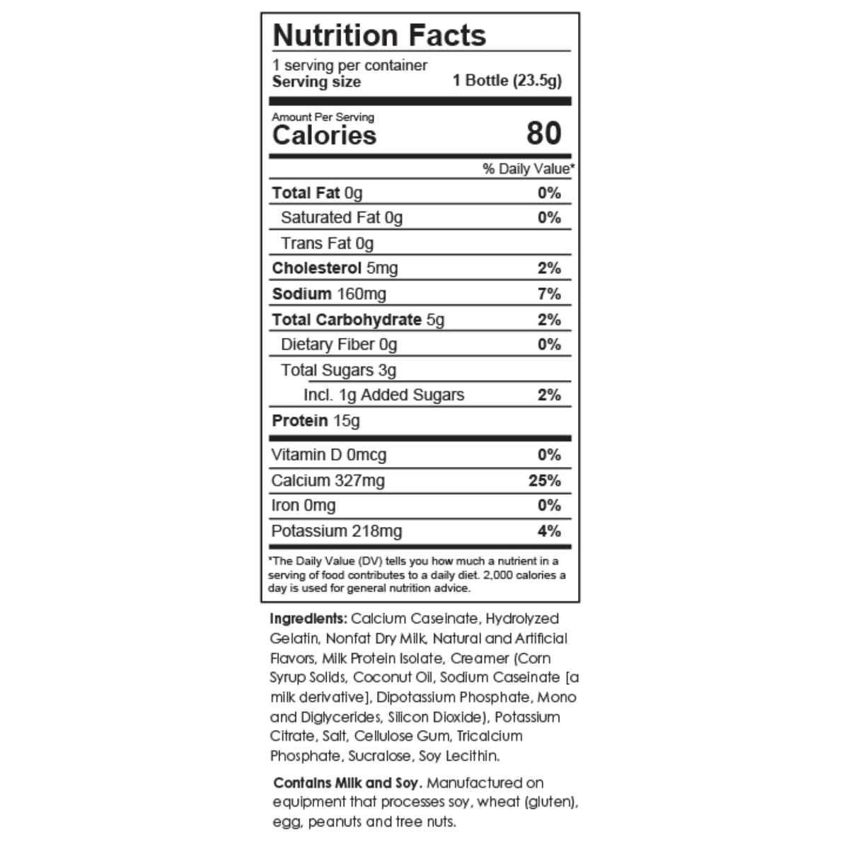 FITWISE High Protein Diet Vanilla Drink - 6-Pack Bottles - image 3