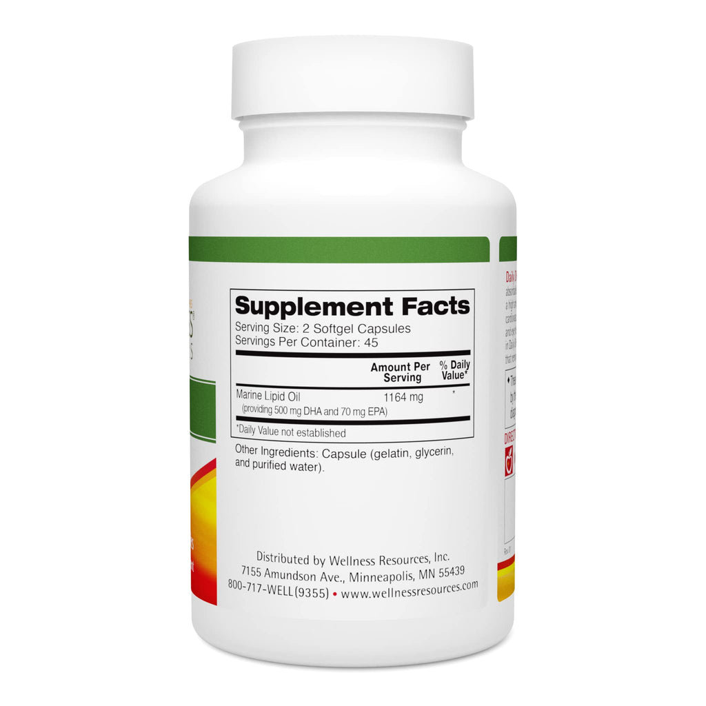 Wellness Resources Daily DHA 90 Capsules