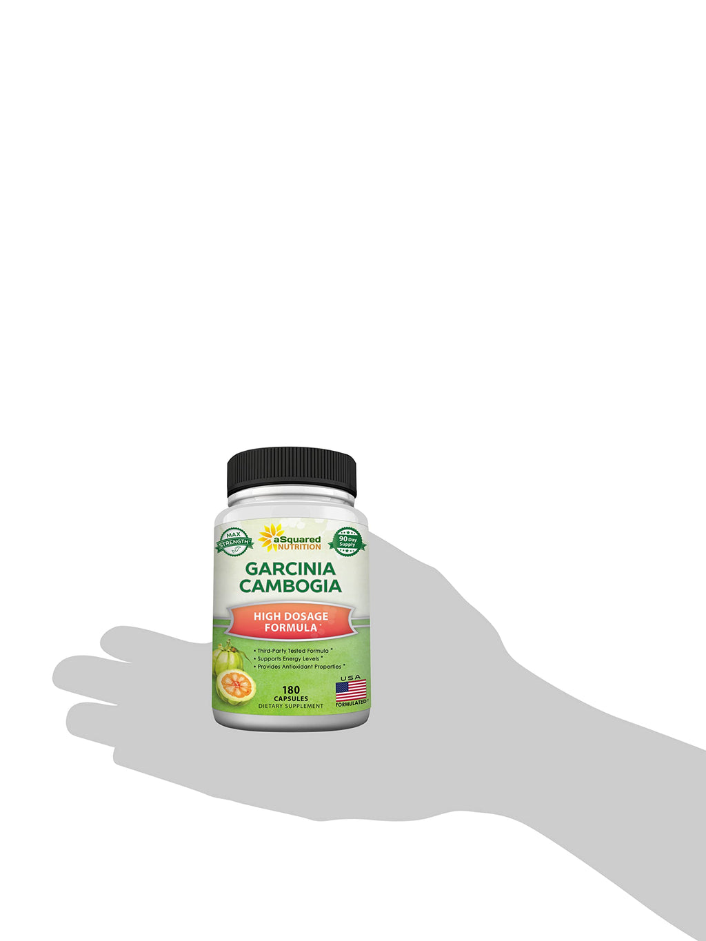 aSquared Nutrition Garcinia Cambogia 1600mg - 180 Capsules - image 8