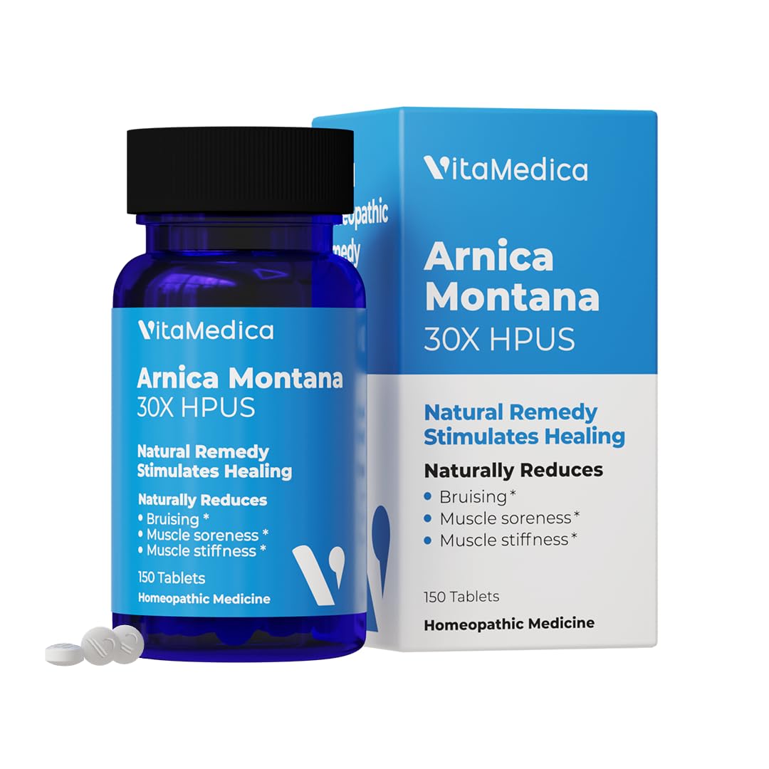 VitaMedica Arnica Montana 30X Homeopathic Tablets - 150 Count