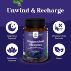Natures Craft Magnesium L-Threonate Complex for Sleep - 180 Capsules - image 3