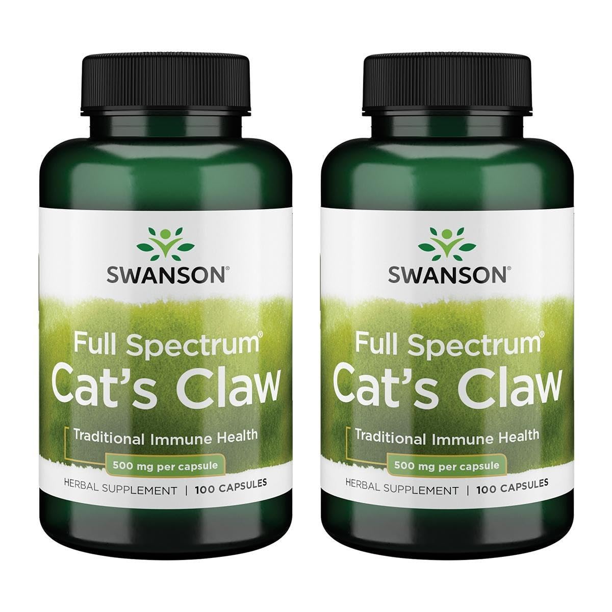 Swanson Full-Spectrum Cat's Claw Herbal Supplement - 200 Capsules
