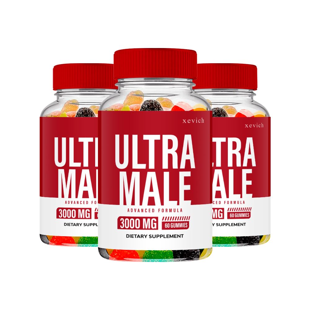 Xevich Ultra Male Gummies - 180 Gummies (3 Pack)