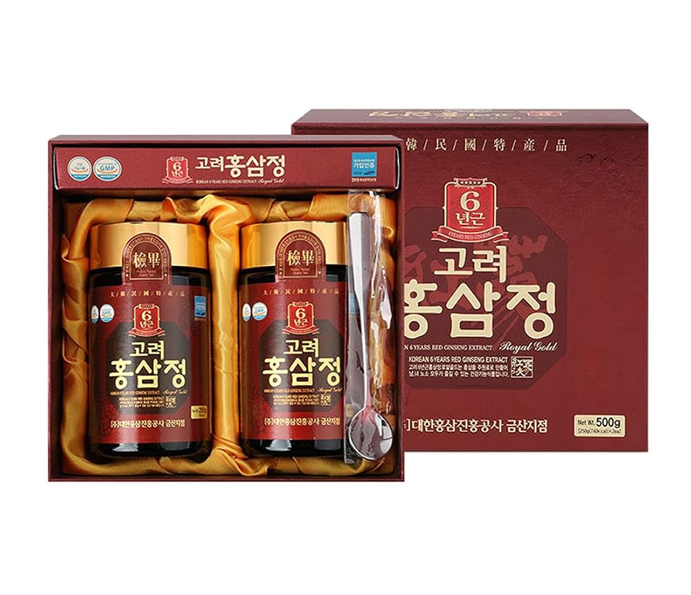 KORYO Red Ginseng Gold Extract Liquid - 2 x 250g Bottles