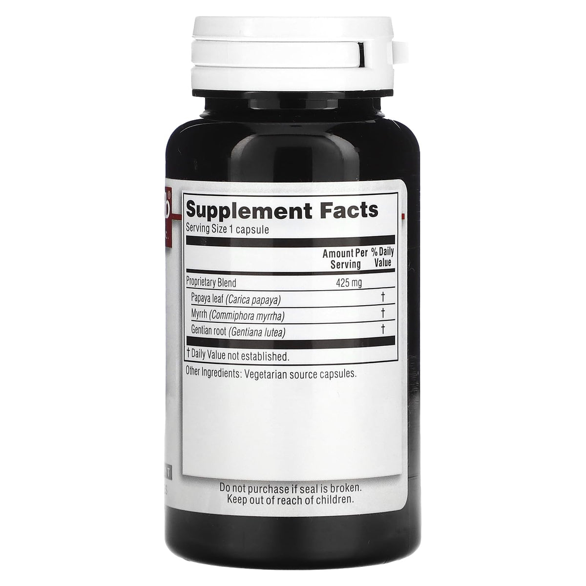 Kroeger Herb Digestive Enzyme - 100 Vegetarian Capsules - image 2