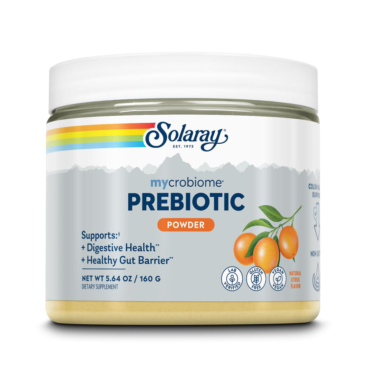 SOLARAY Mycrobiome Prebiotic Powder