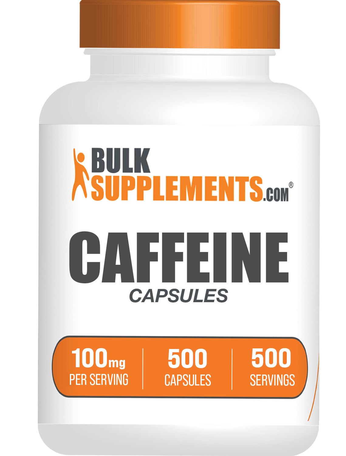 BulkSupplements.com Caffeine Capsules (100mg)