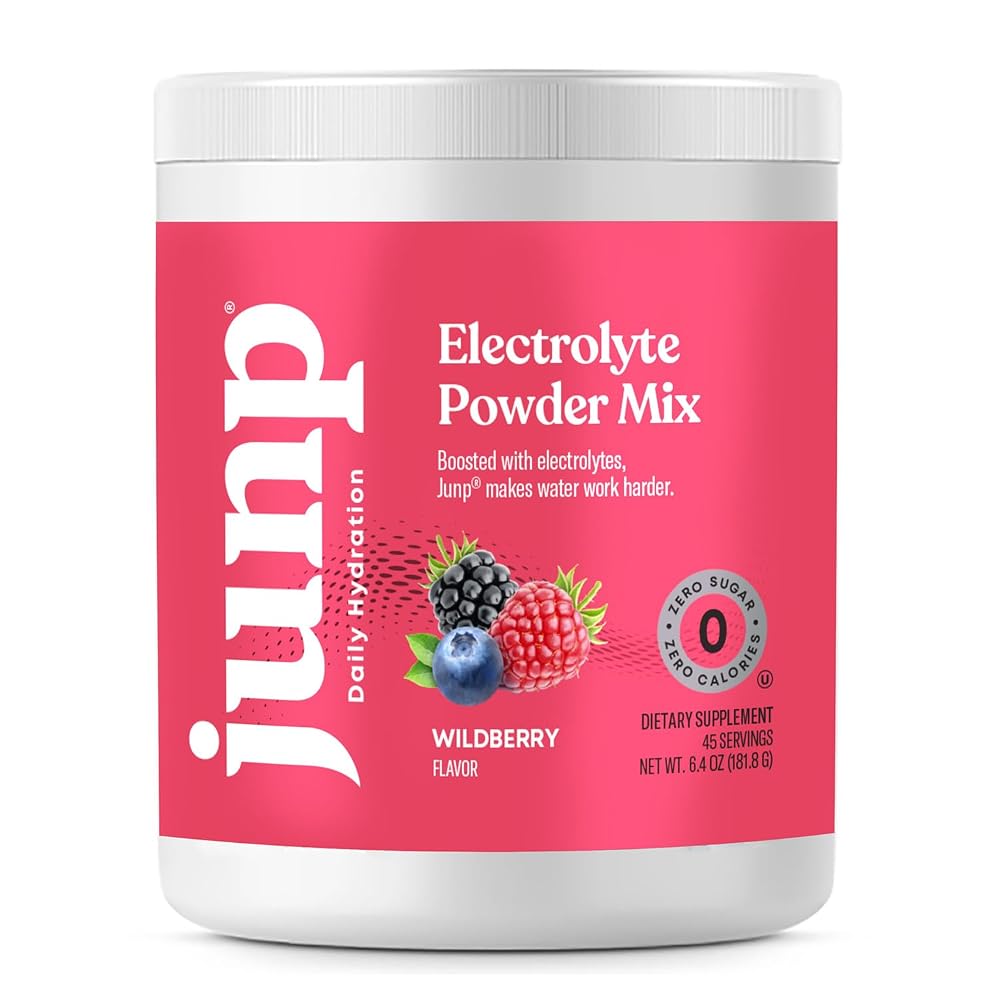 JUNP Electrolytes Powder No Sugar No Carbs Drink Mix - Potassium