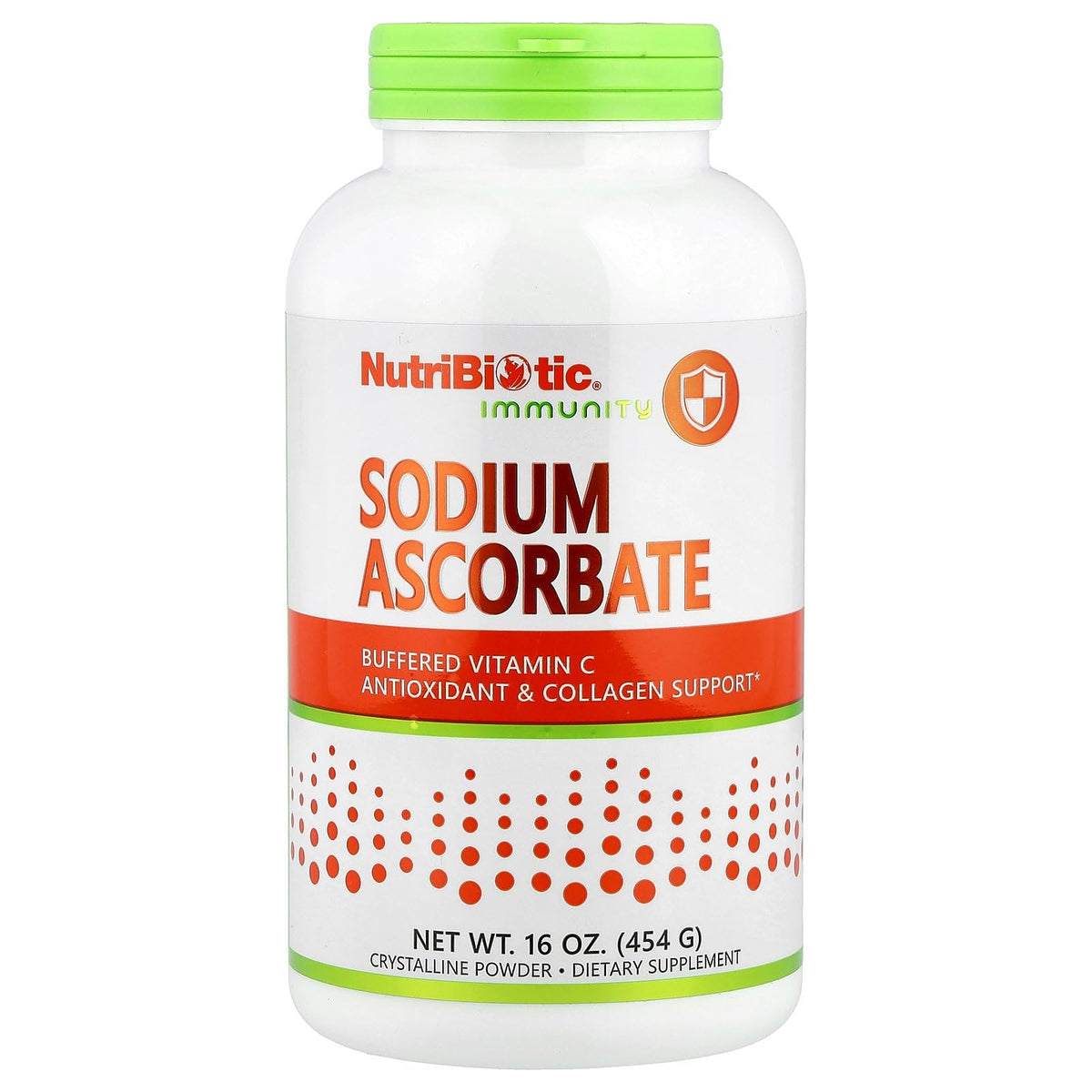 NutriBiotic Buffered Sodium Ascorbate Vitamin C Powder - 16 oz
