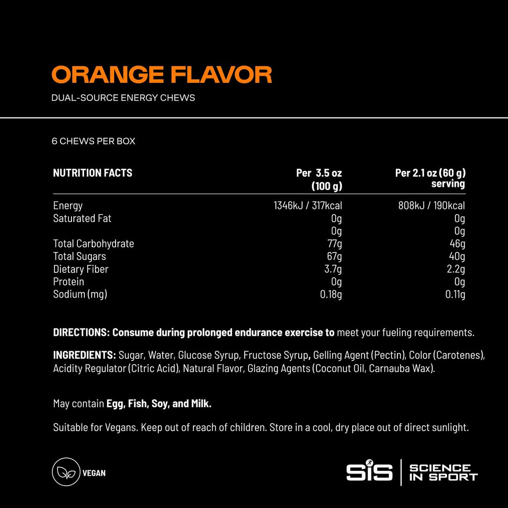 Science in Sport SiS BETA Fuel Energy Chew Dual-Source
