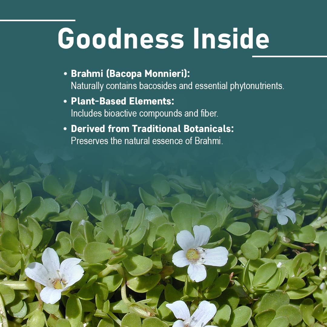 Minature Brahmi Tablets Bacopa Monnieri - 90 Tablets - image 3