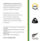 HI WELL Premium Propolis MGO 830+ Extract - 30ml - image 5
