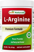 Best Naturals L-Arginine Powder for Circulation - 1 Pound