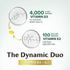 Nature's Nutrition Vitamin D3 4000 IU 100mcg Per Serving - Extra