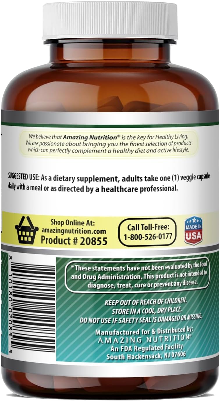 Amazing Formulas Biotin 10000 mcg Veggie Capsules