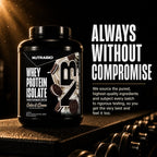 NutraBio 100% Whey Protein Isolate Protein Powder