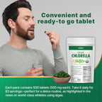 FEBICO Chlorella Tablets 500mg - 500 Count - image 6