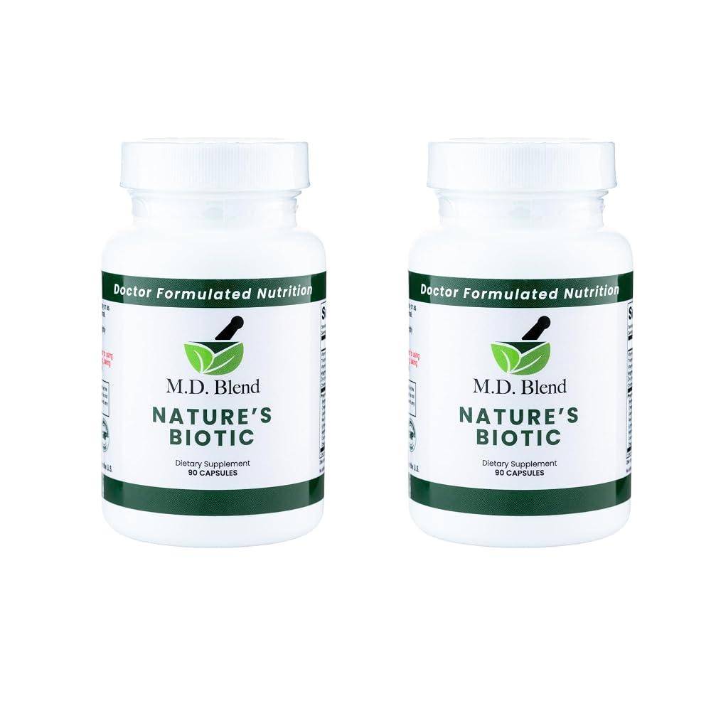M.D. Blend Nature’s Biotic Berberine Supplement for Daily Wellness