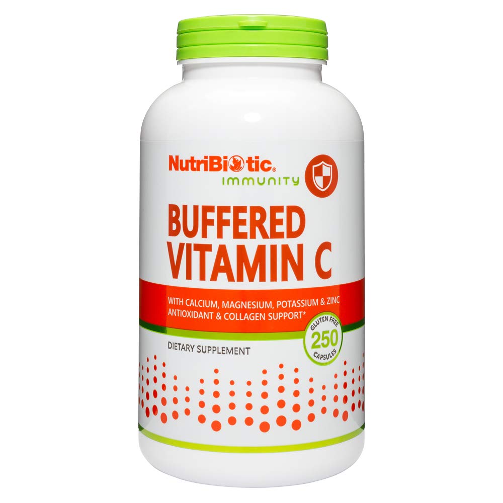 NutriBiotic Buffered Vitamin C 500 mg - 250 Capsules