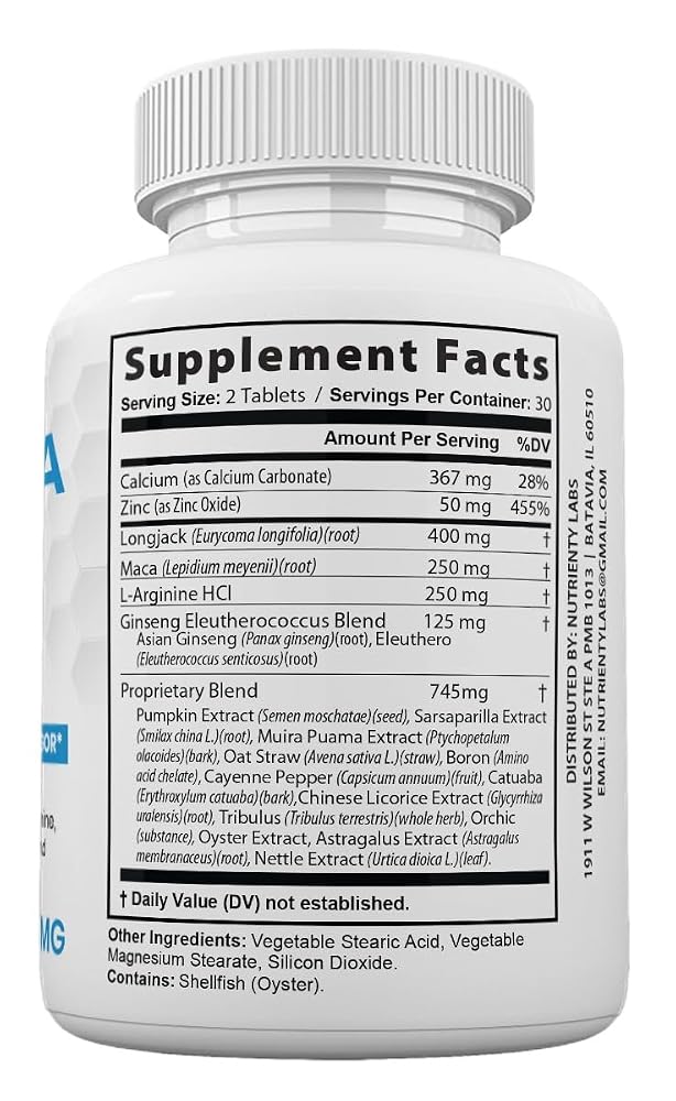 Zonata Alpha Labs Performance & Endurance Tablets - 120 Tablets - image 4