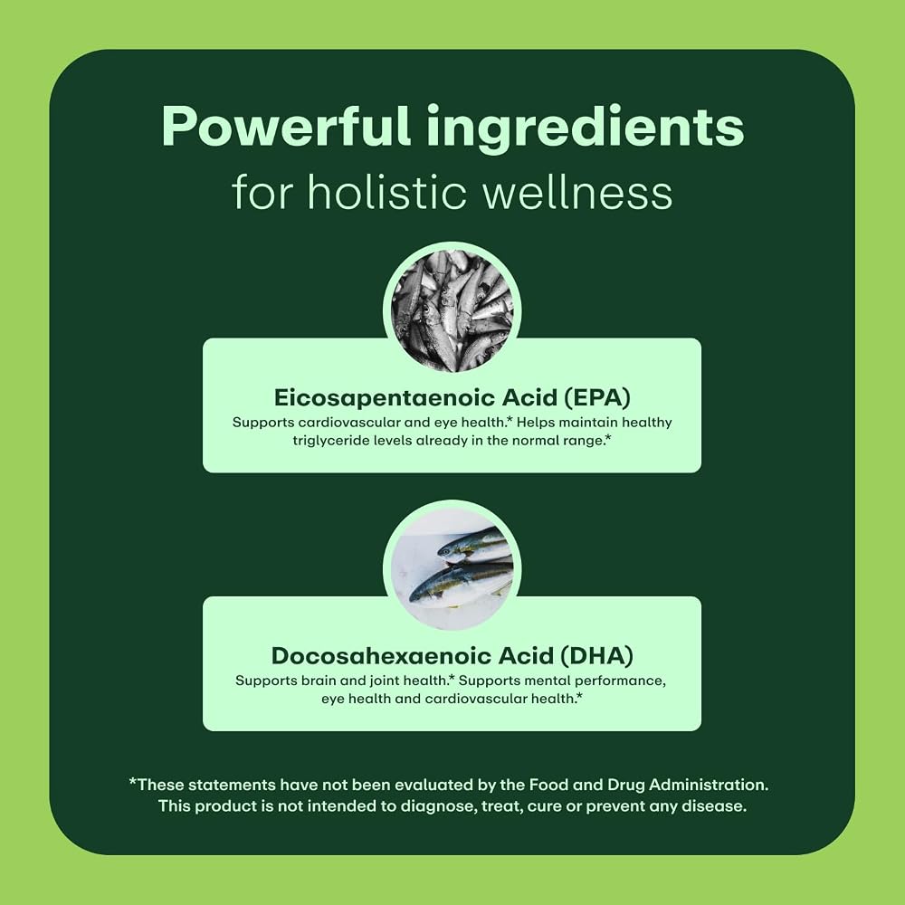 WellWithAll Omega-3 Fish Oil 450mg EPA 300mg DHA - 60 Softgels - image 2