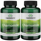 Swanson Chamomile Stress Support - 240 Capsules (2 Pack)