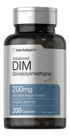 Horbäach DIM Supplement 200mg - 200 Capsules