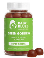 Baby Blues Green Goddess Greens Gummies for Moms - 60 Count