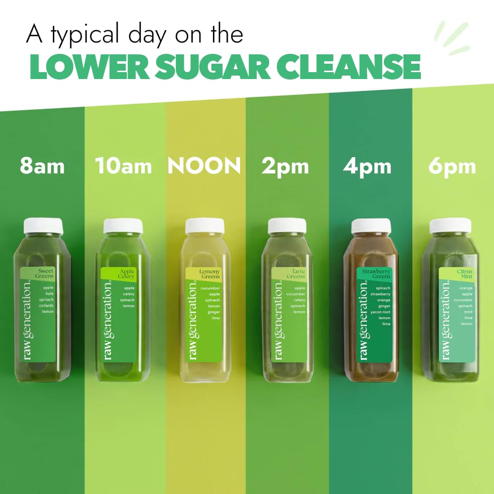 Raw Generation 10-Day Lower Sugar Detox Cleanse - image 4