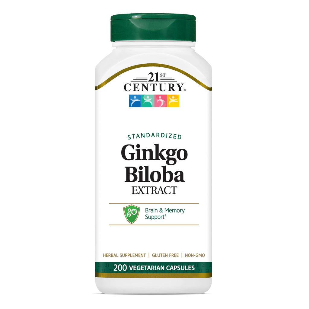 21st Century Ginkgo Biloba Extract Capsules - 120 Count