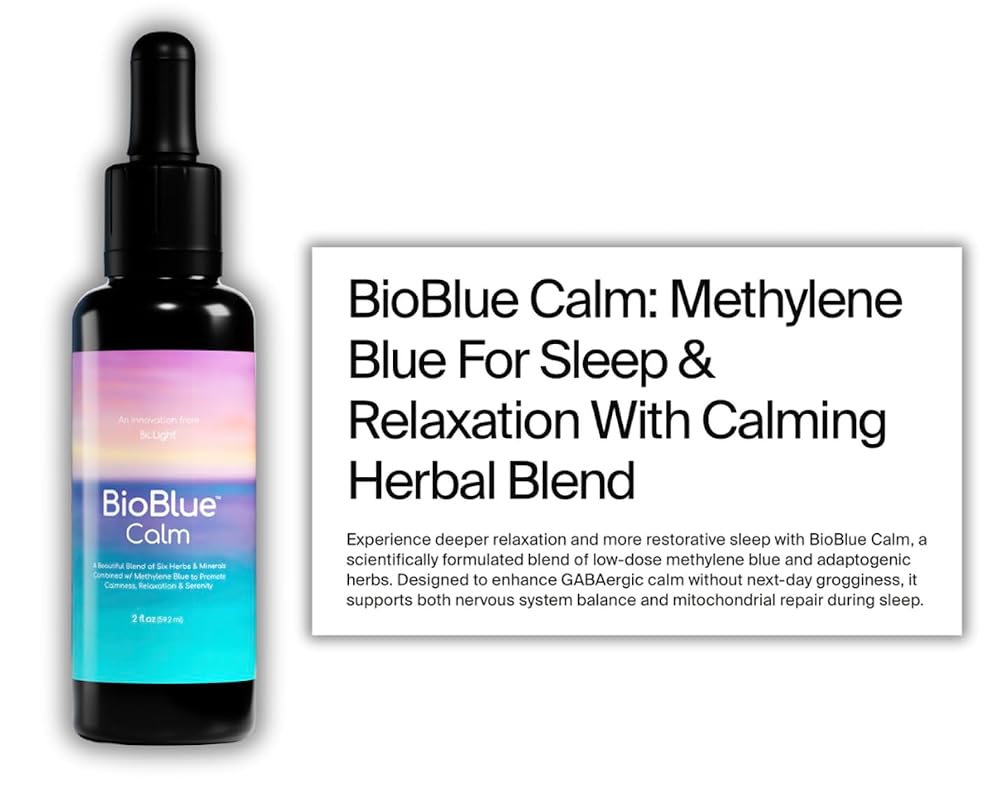 BIOLIGHT BioBlue Calm Methylene Blue Supplement - 2 fl oz - image 2