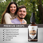 SMSHEALTHPRODUCTS.com Turkey Tail Mushroom Drops - 2 fl oz - image 4