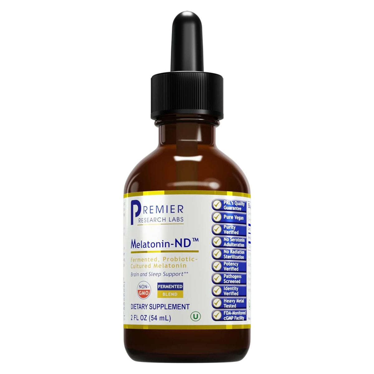 Premier Research Labs Melatonin-ND Vegan Liquid - 2 Fl Oz