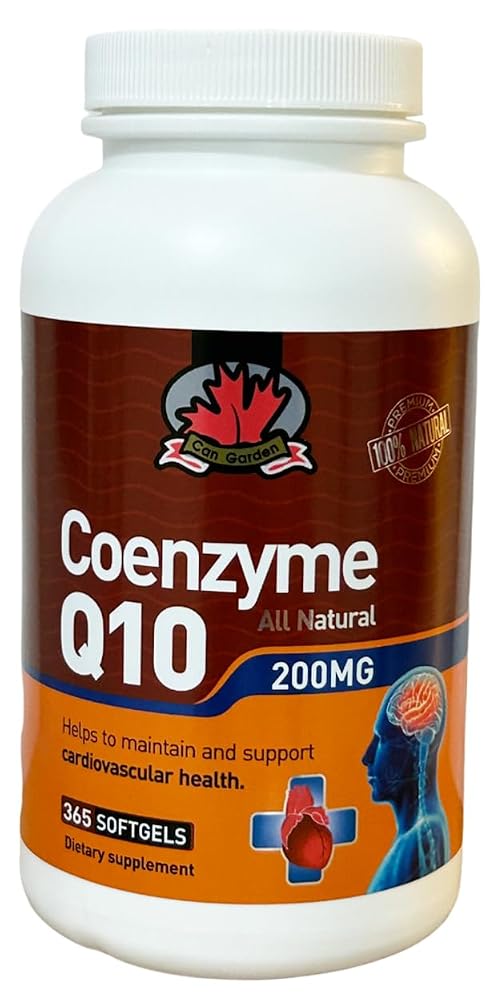 Can Garden Coenzyme Q10 Antioxidant - 365 Softgels