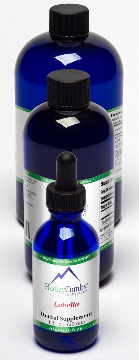 HoneyCombs Lobelia Liquid Extract Drops - 1 Bottle