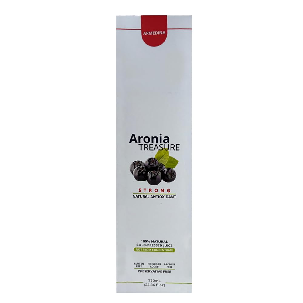 Aronia Treasure 100% Aronia Berry Juice - 2 x 25.36 Fl Oz - image 4